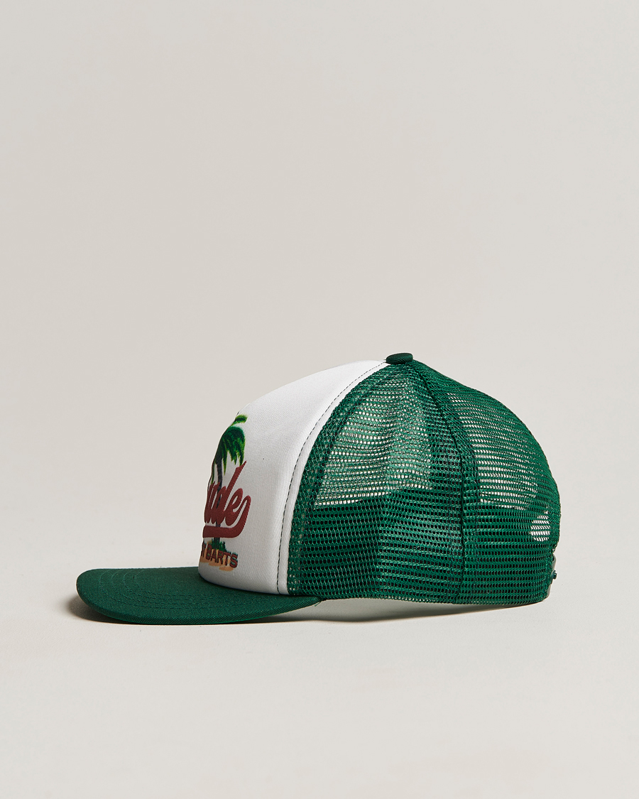 Herr | Rhude Palms Cap Green/White | Rhude | Palms Cap Green/White