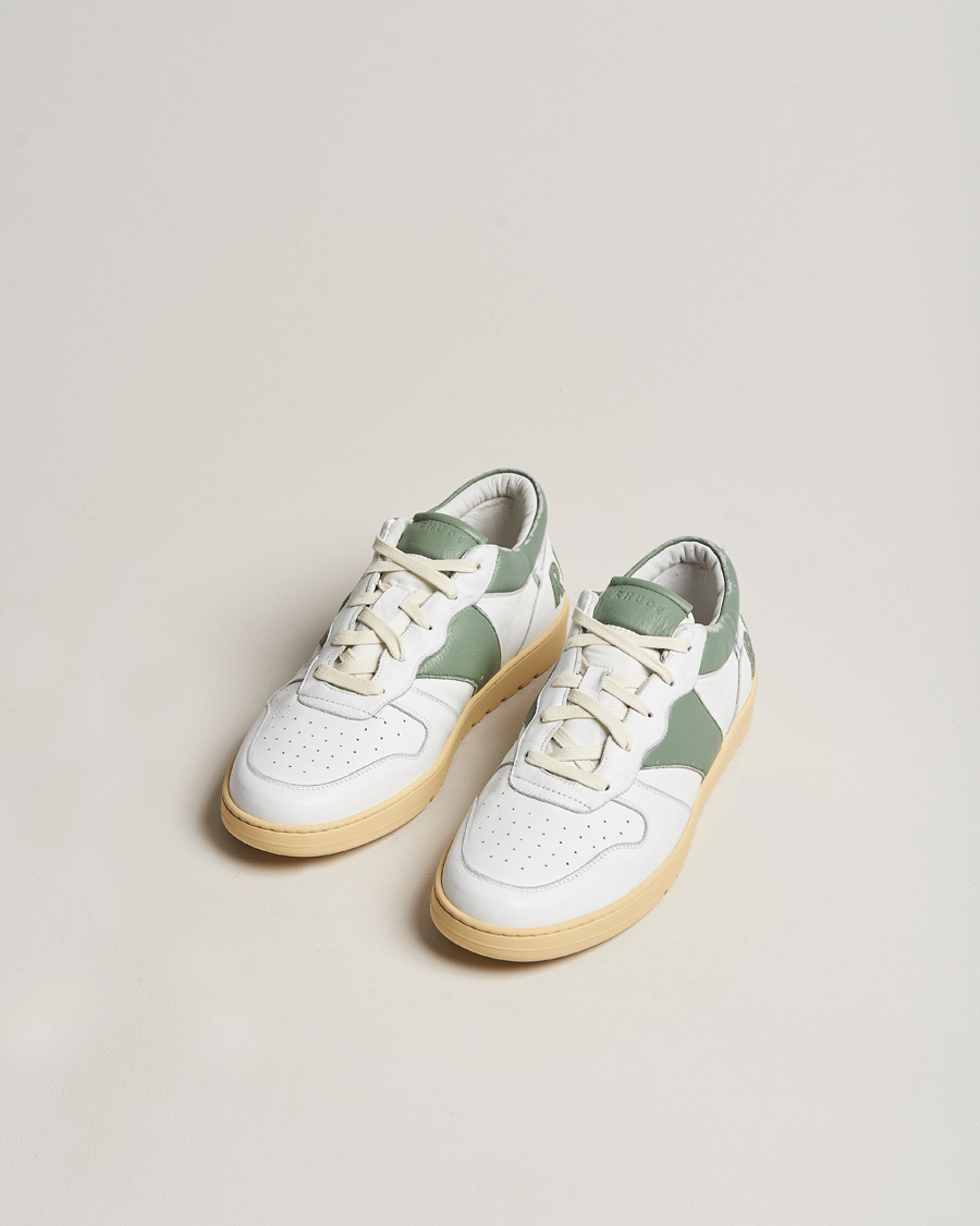 Herr | Rhude Rhecess Sneakers White/Sage | Rhude | Rhecess Sneakers White/Sage