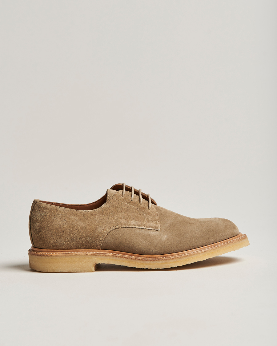Herr | Sanders Archie Gibson Suede Derby Dirty Buck | Sanders | Archie Gibson Suede Derby Dirty Buck