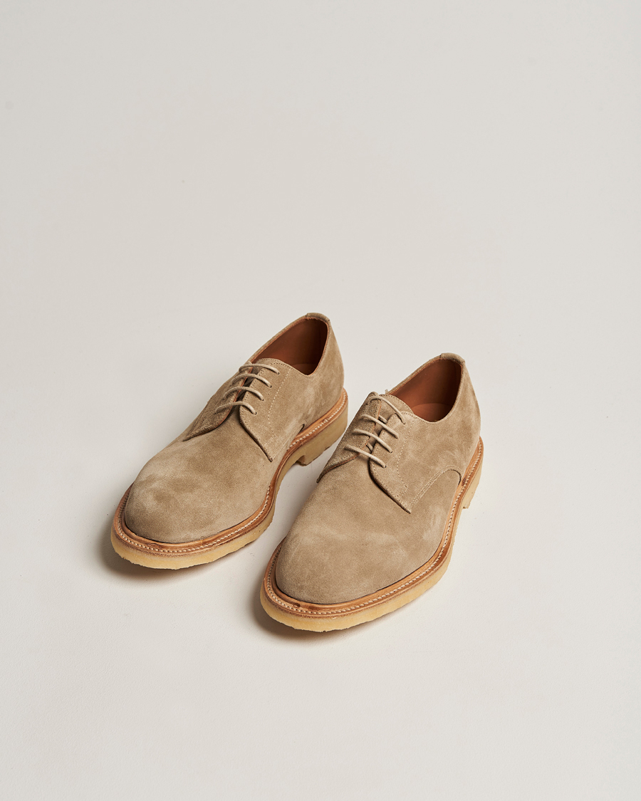 Herr | Sanders Archie Gibson Suede Derby Dirty Buck | Sanders | Archie Gibson Suede Derby Dirty Buck