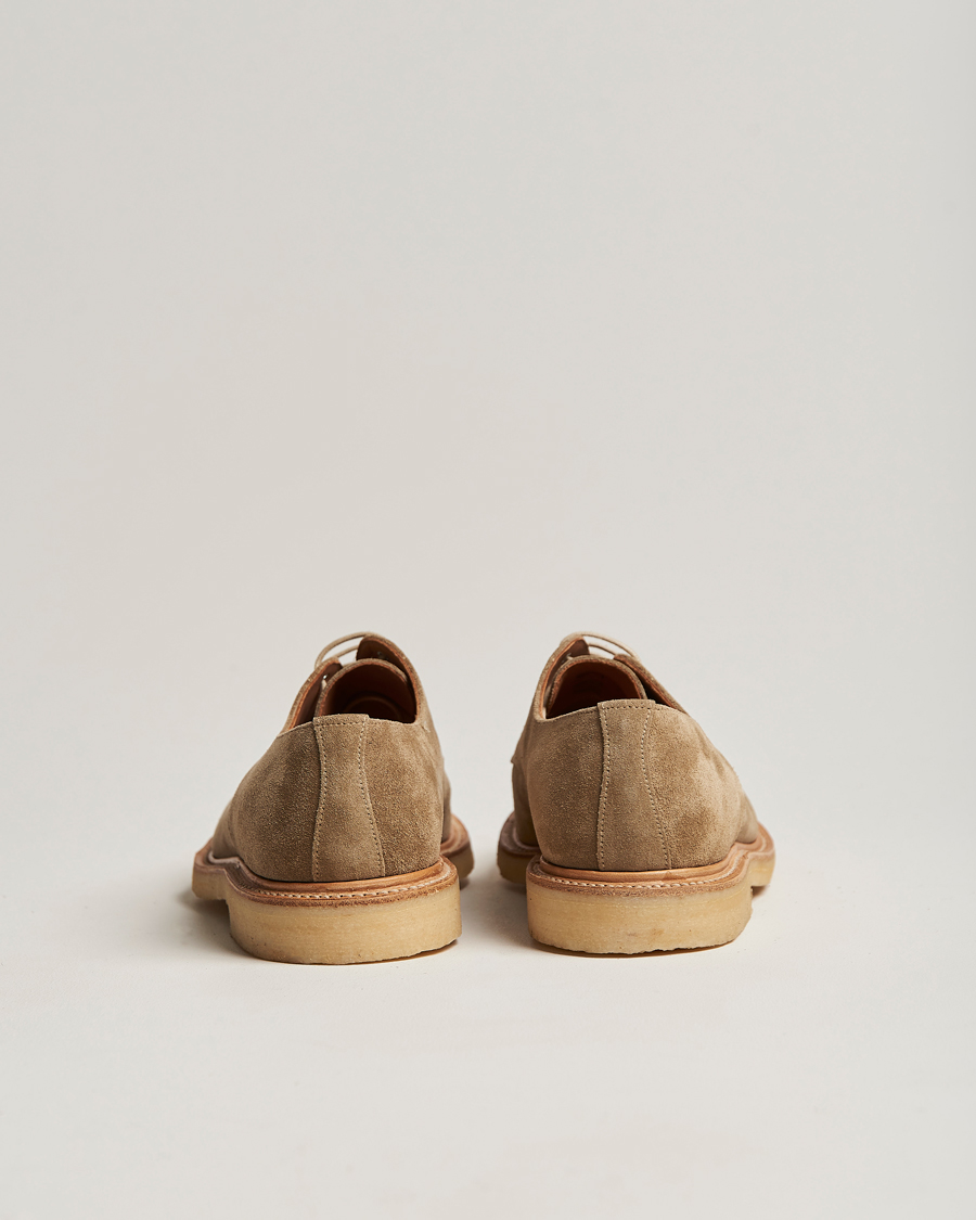 Herr | Sanders Archie Gibson Suede Derby Dirty Buck | Sanders | Archie Gibson Suede Derby Dirty Buck