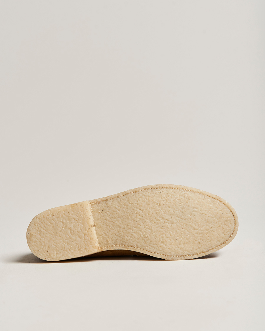 Herr | Sanders Edwin Unlined Suede Penny Loafer Tobacco | Sanders | Edwin Unlined Suede Penny Loafer Tobacco