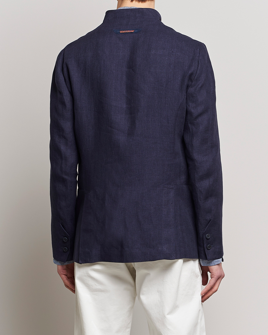 Herr | Kavajer | SEASE | Elen Linen Blazer Navy