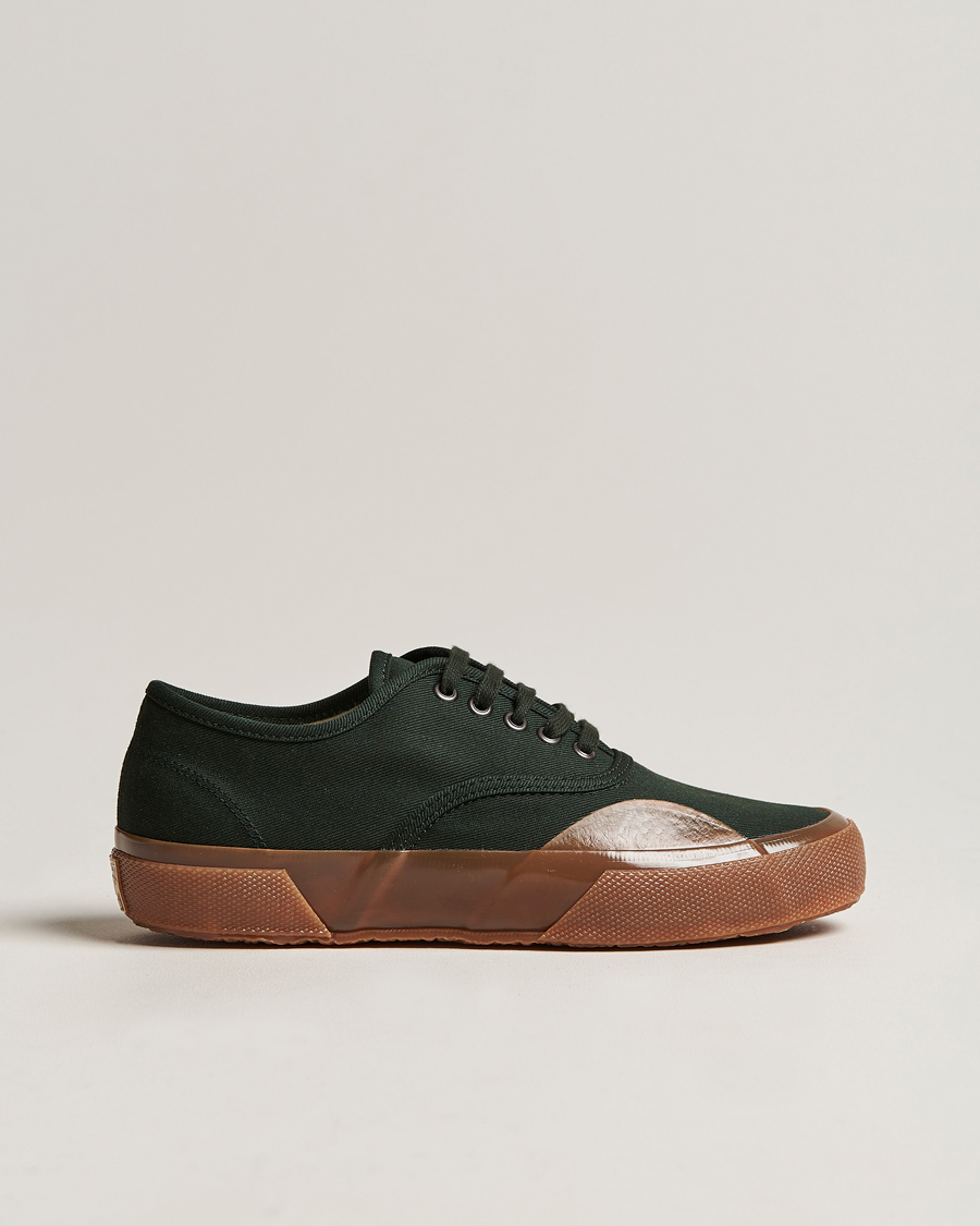 Herr | Superga Artifact Deck Canvas Sneaker Dark Green | Superga | Artifact Deck Canvas Sneaker Dark Green
