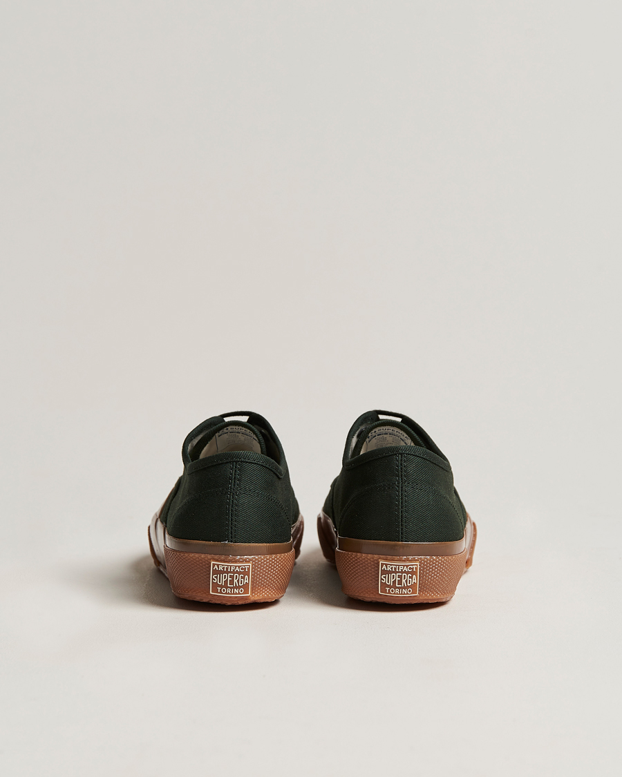 Herr | Superga Artifact Deck Canvas Sneaker Dark Green | Superga | Artifact Deck Canvas Sneaker Dark Green