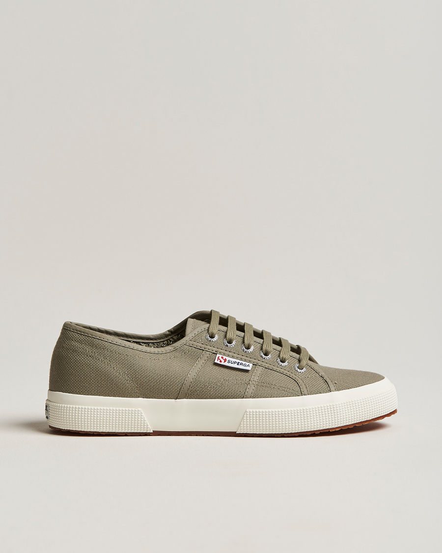 Herr | Superga Canvas Sneaker Dark Green | Superga | Canvas Sneaker Dark Green
