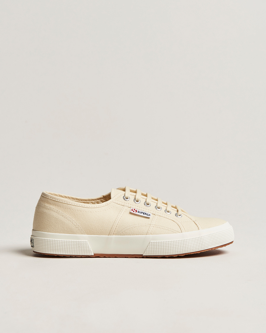 Herr | Superga Canvas Sneaker Beige Eggshell | Superga | Canvas Sneaker Beige Eggshell