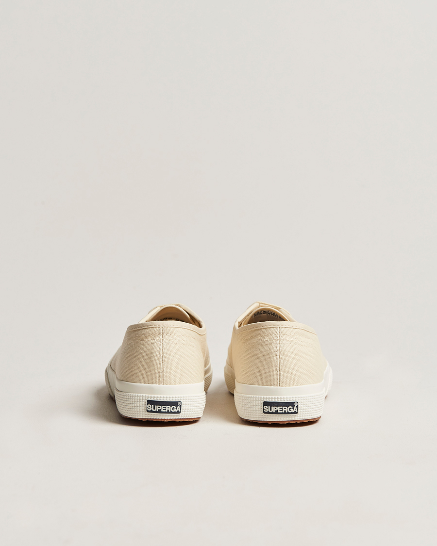 Herr | Superga Canvas Sneaker Beige Eggshell | Superga | Canvas Sneaker Beige Eggshell