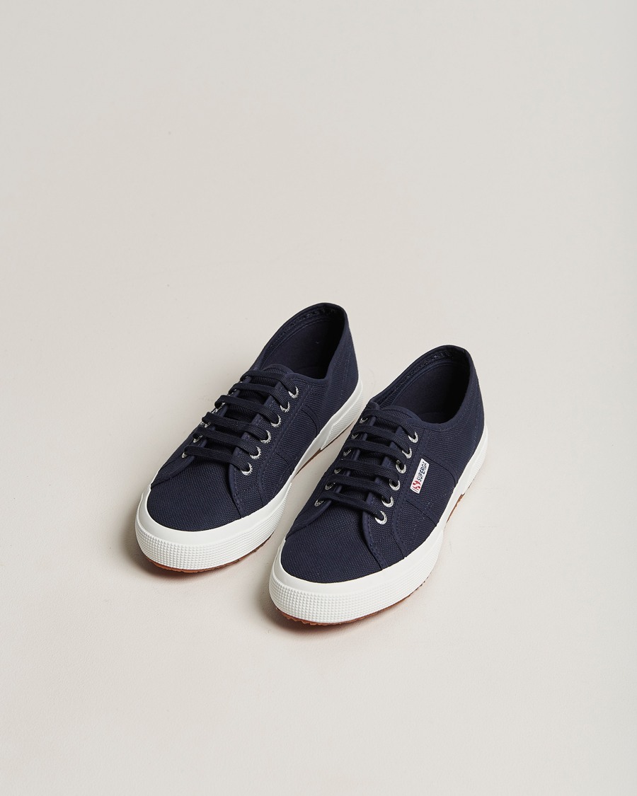 Herr | Italian Department | Superga | Canvas Sneaker Navy