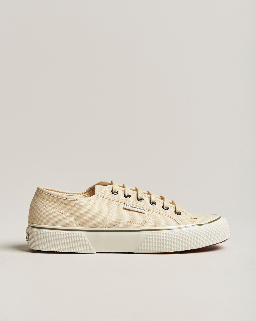 Herr | Superga 2490 Bold Canvas Snearkers Beige Eggshell | Superga | 2490 Bold Canvas Snearkers Beige Eggshell