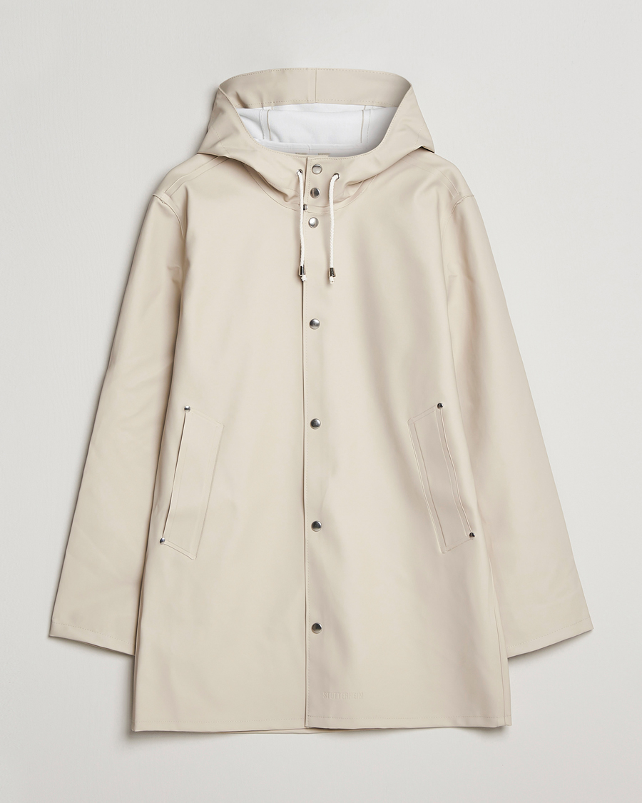 Herr | Jackor | Stutterheim | Stockholm Raincoat Oyster Grey
