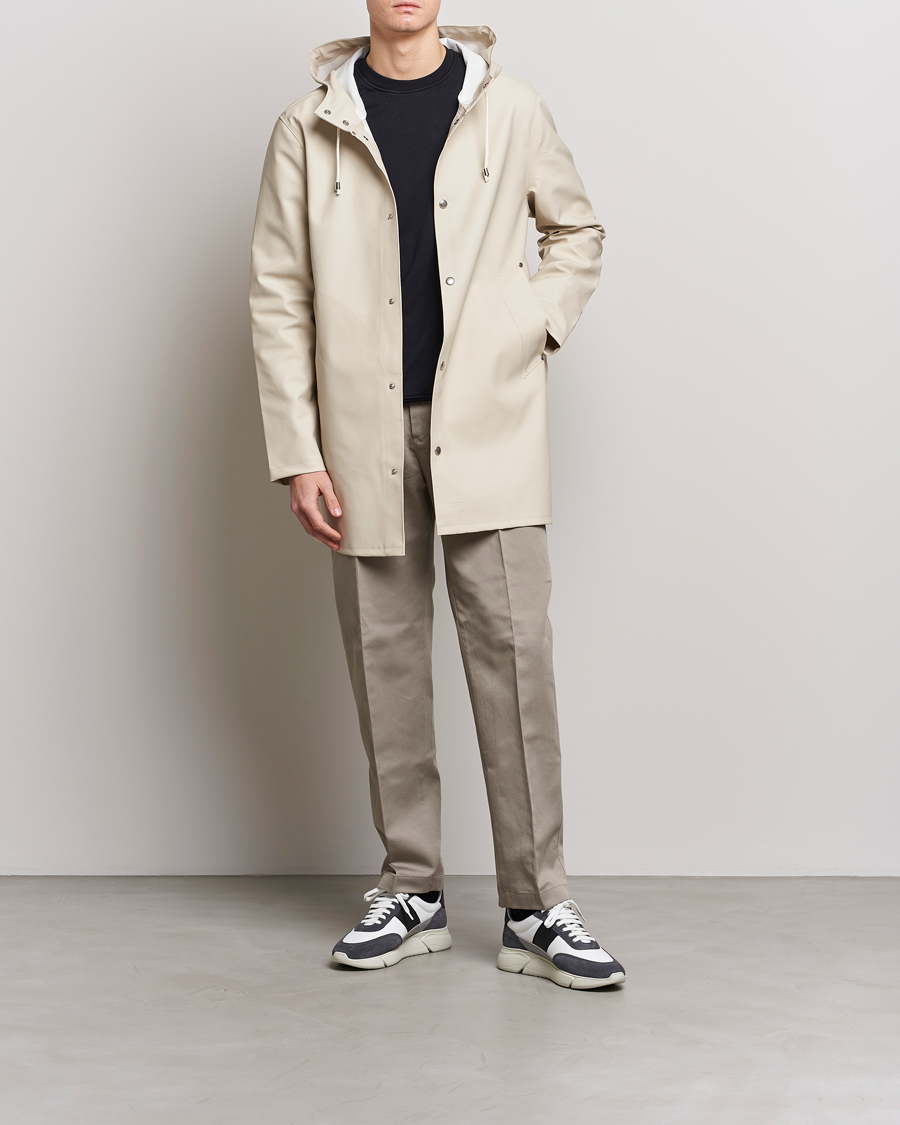 Herr | Jackor | Stutterheim | Stockholm Raincoat Oyster Grey