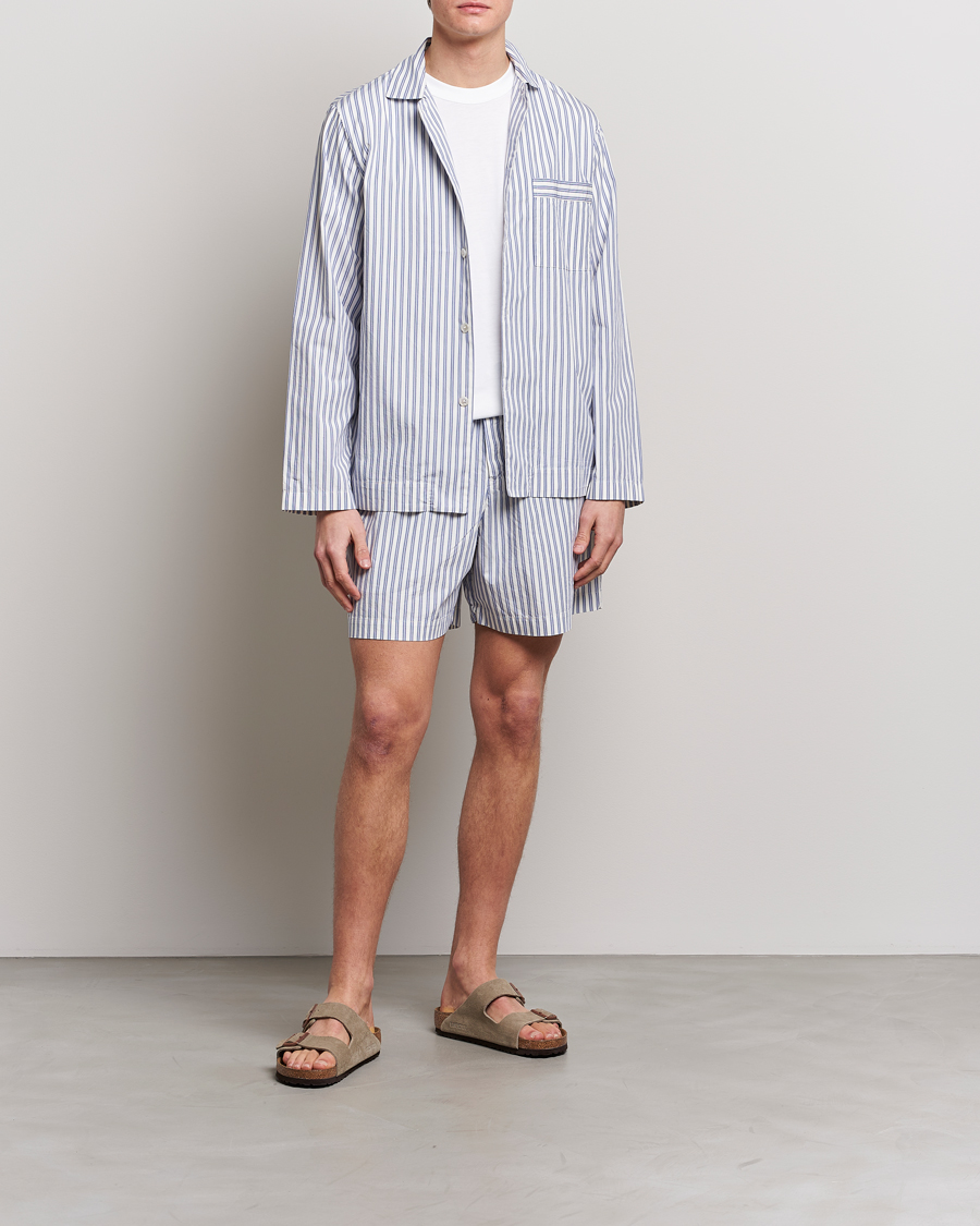 Herr | Pyjamas & Morgonrockar | Tekla | Poplin Pyjama Shorts Skagen Stripes