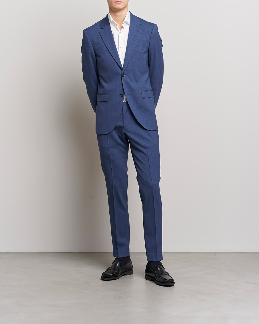 Herr | Kavajer | Tiger of Sweden | Jamonte Wool Blazer Garage Blue