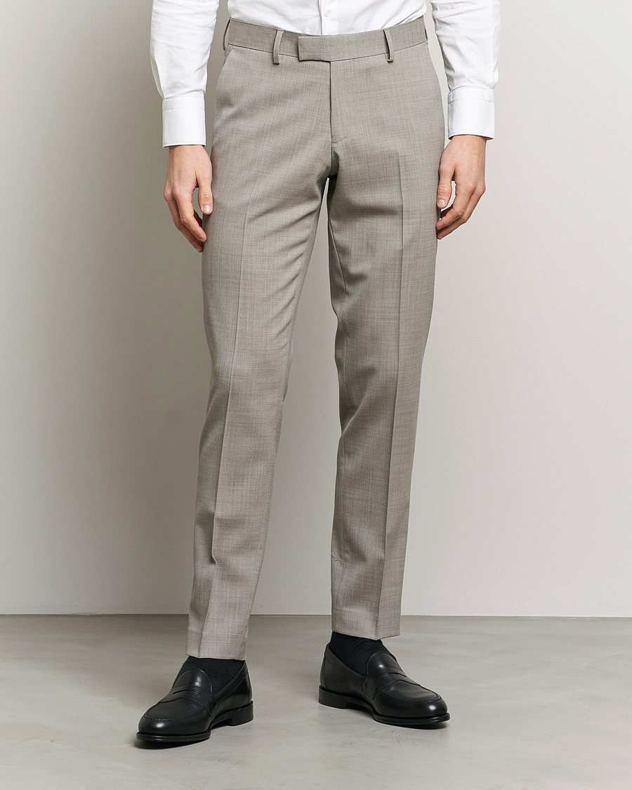 Herr | Byxor | Tiger of Sweden | Tordon Wool Trousers Irish Cream