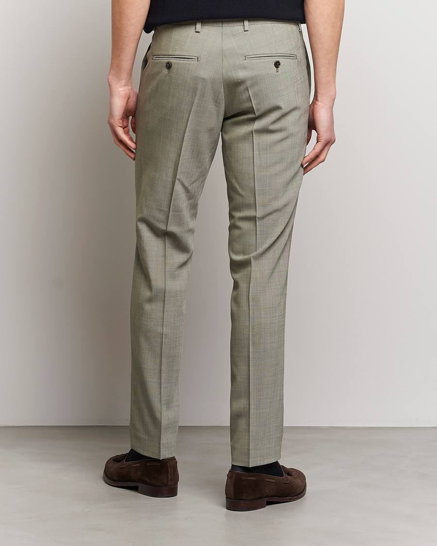 Herr | Byxor | Tiger of Sweden | Tordon Wool Trousers Uniform Green