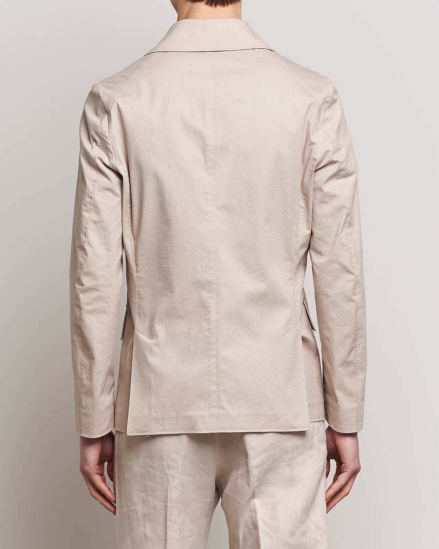 Herr | Jackor | Tiger of Sweden | Jora Cotton Linen Jacket Cream Sand