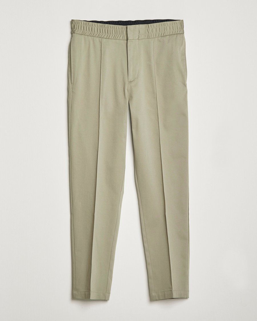 Herr | Byxor | Tiger of Sweden | Sosa Cotton Trousers Dusty Green