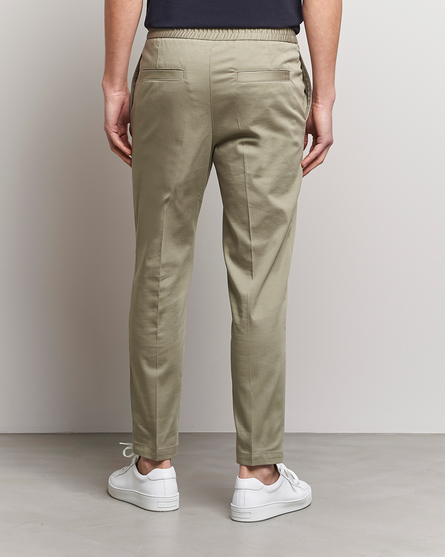 Herr | Byxor | Tiger of Sweden | Sosa Cotton Trousers Dusty Green