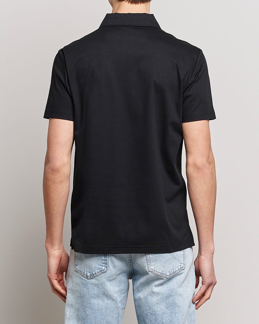 Herr | Skjortor | Tiger of Sweden | Laron Mercerized Cotton Shirt Black