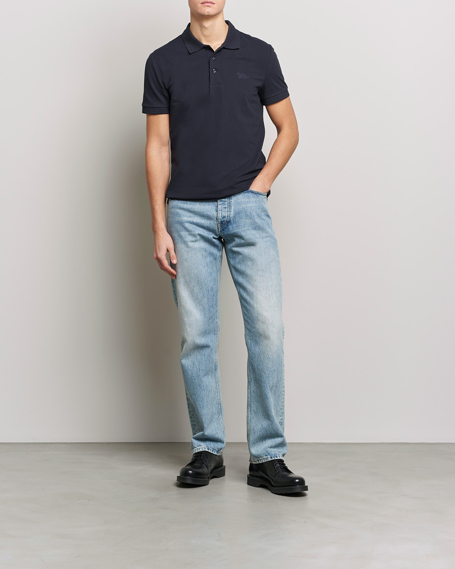 Herr | Pikéer | Tiger of Sweden | Diaros Cotton Pique Light Ink