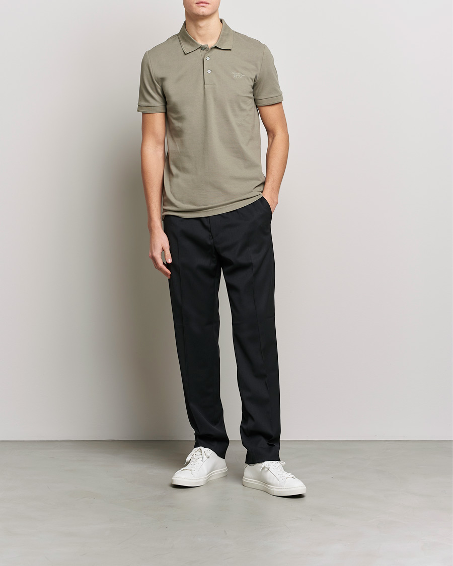 Herr | Pikéer | Tiger of Sweden | Diaros Cotton Pique Light Khaki