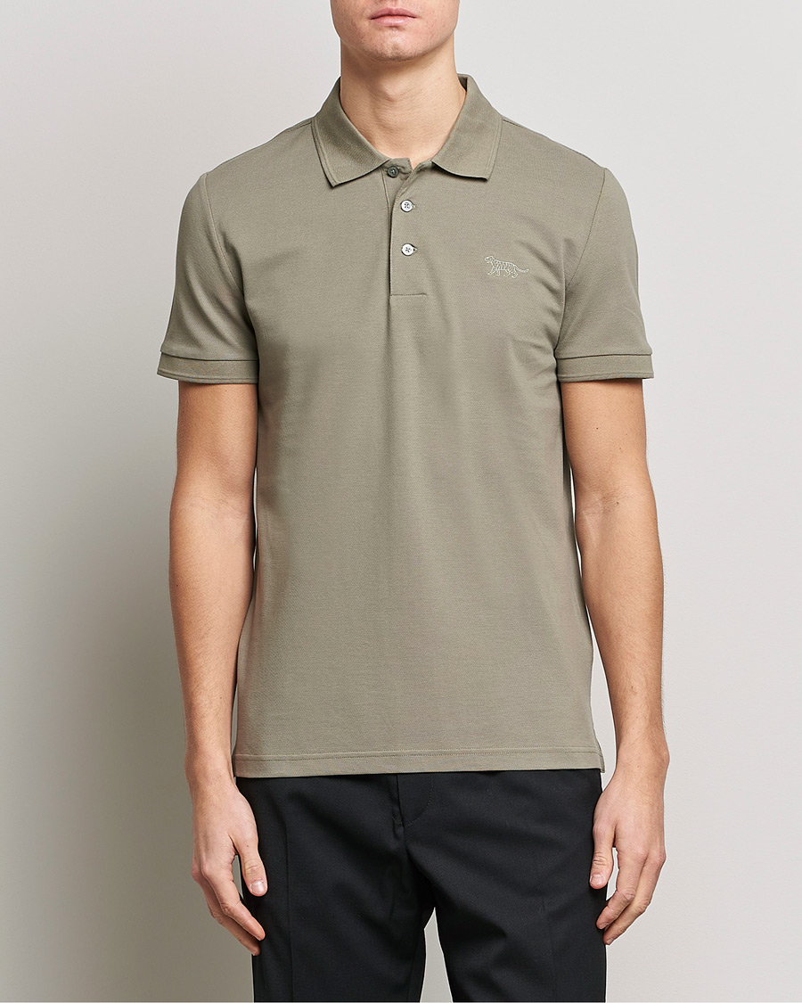 Herr | Pikéer | Tiger of Sweden | Diaros Cotton Pique Light Khaki