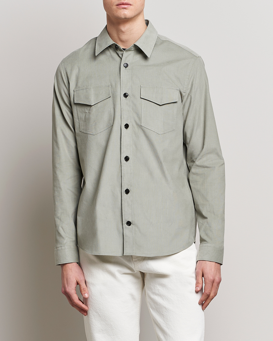 Herr | Skjortjackor | Tiger of Sweden | Arnou Cotton Overshirt Shadow