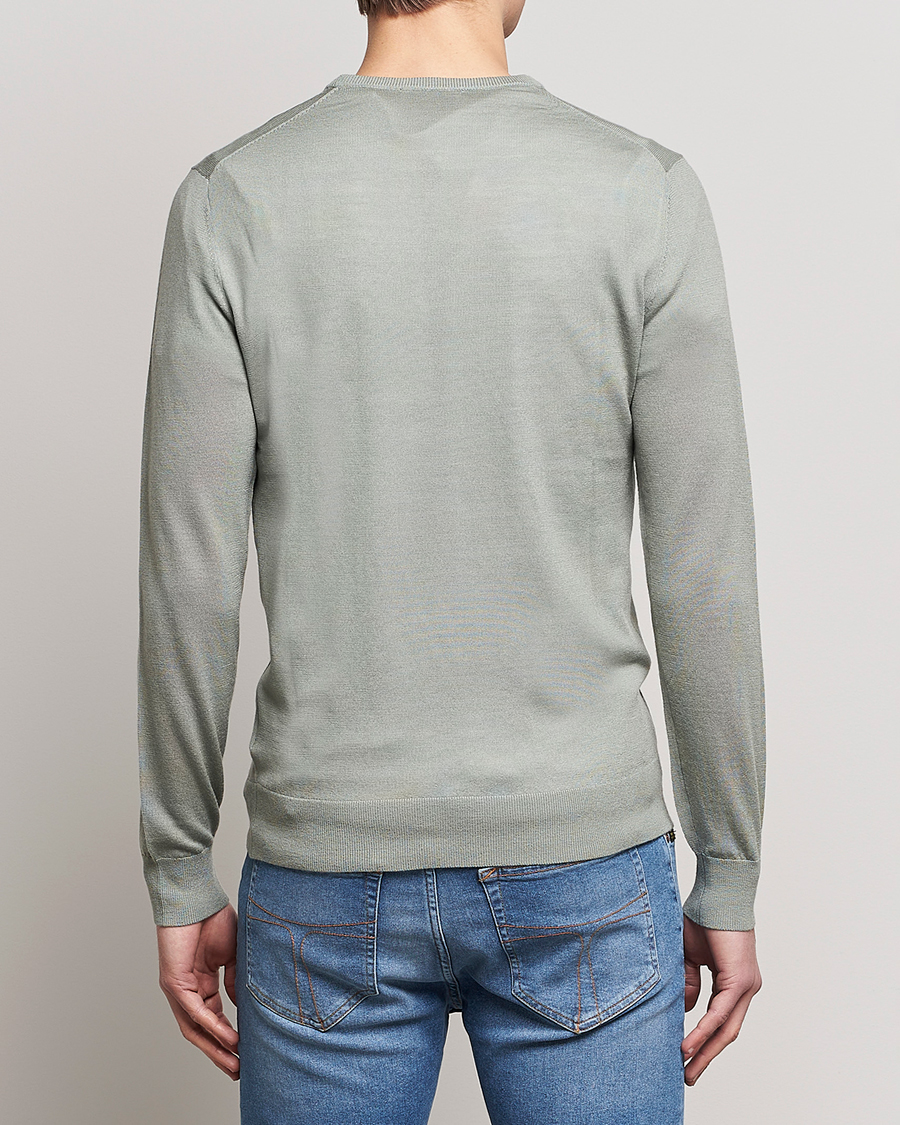 Herr | Tröjor | Tiger of Sweden | Nichols Extra Fine Merino Crew Neck Shadow