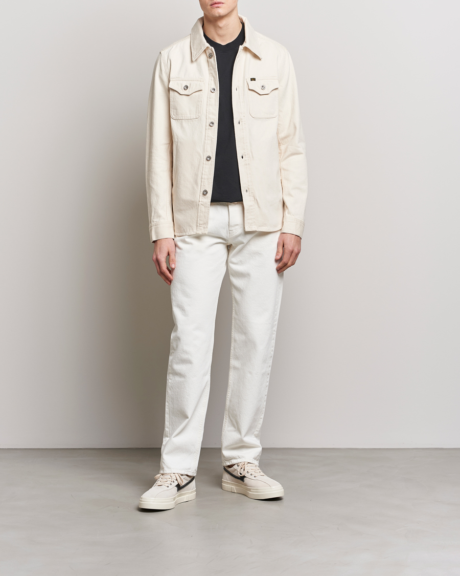Herr | Jackor | Tiger of Sweden | Get Denim Jacket Ecru denim