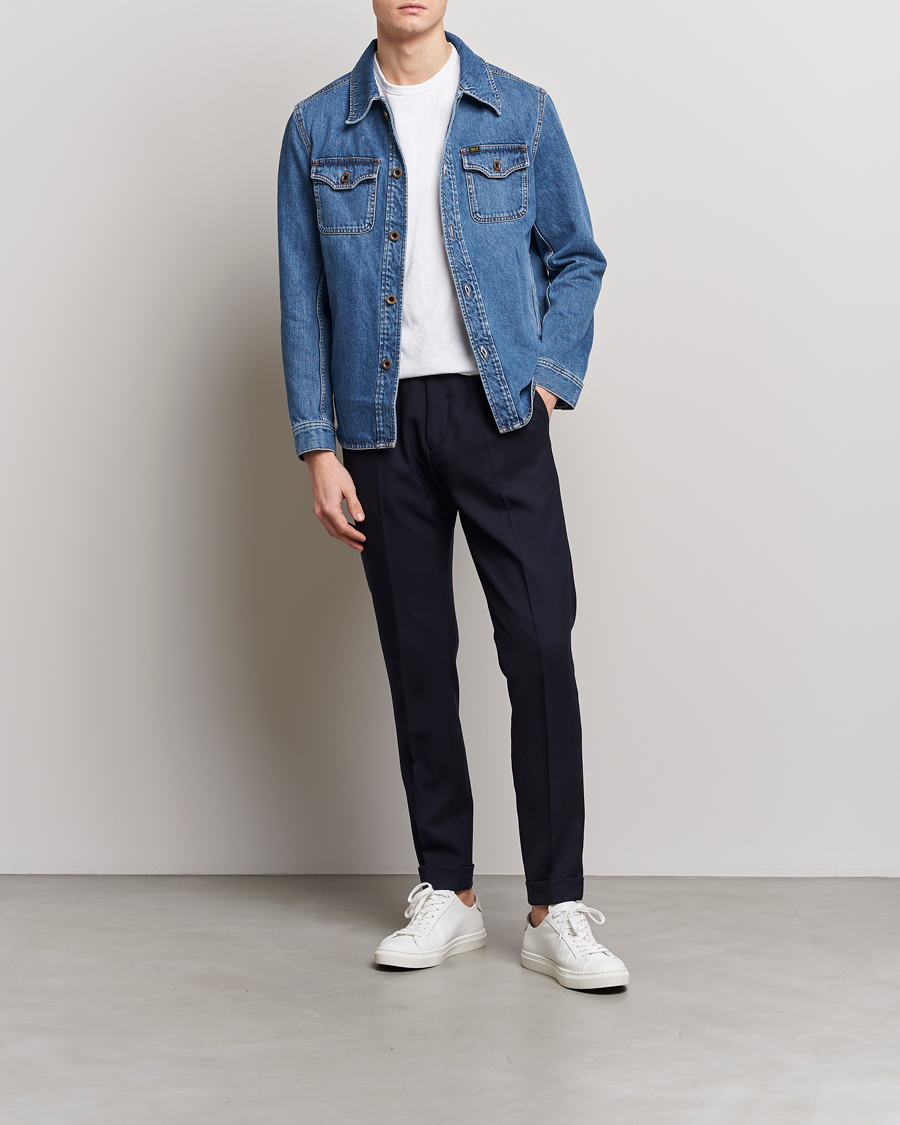 Herr | Jackor | Tiger of Sweden | Get Denim Jacket Medium Blue