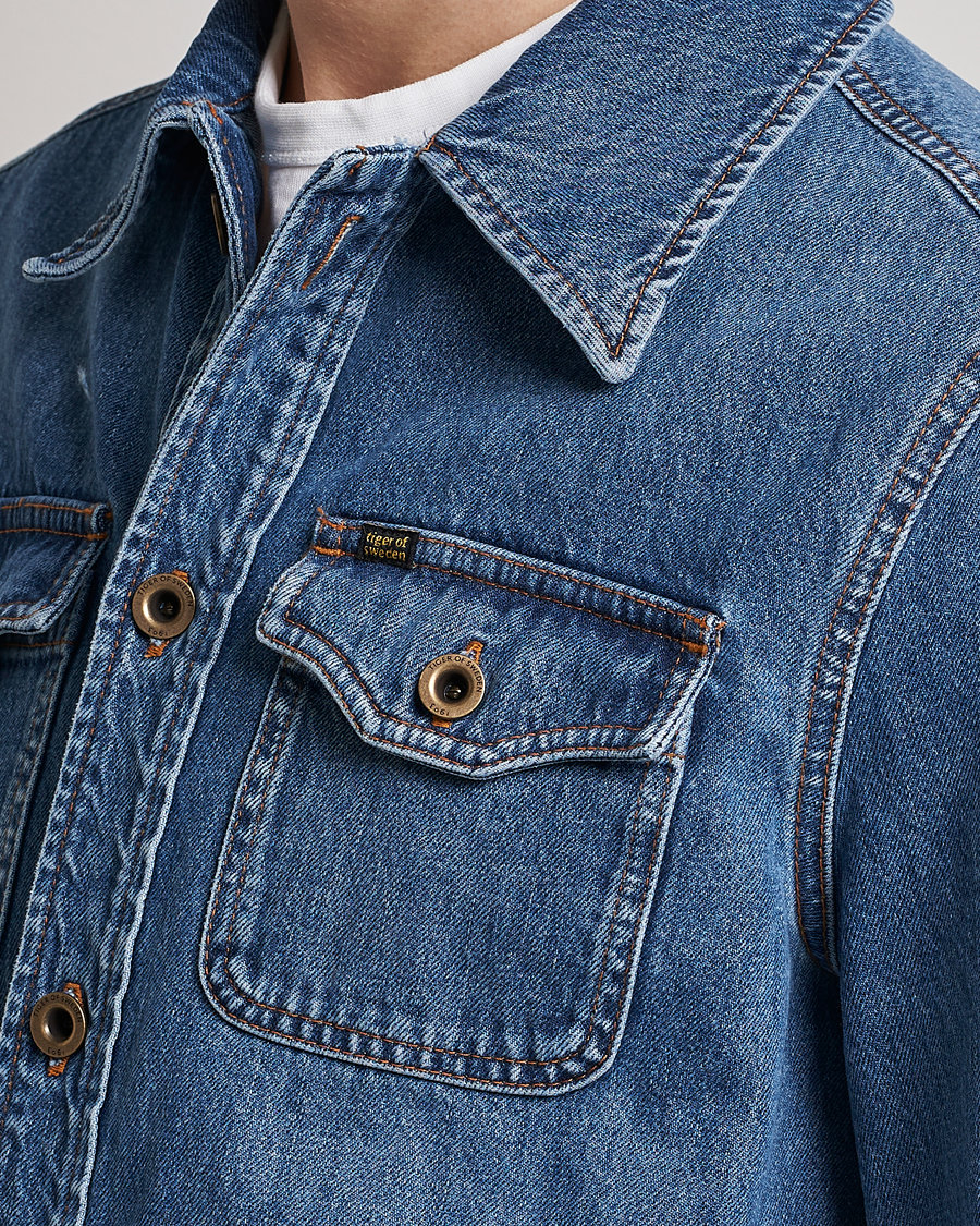 Herr | Jackor | Tiger of Sweden | Get Denim Jacket Medium Blue