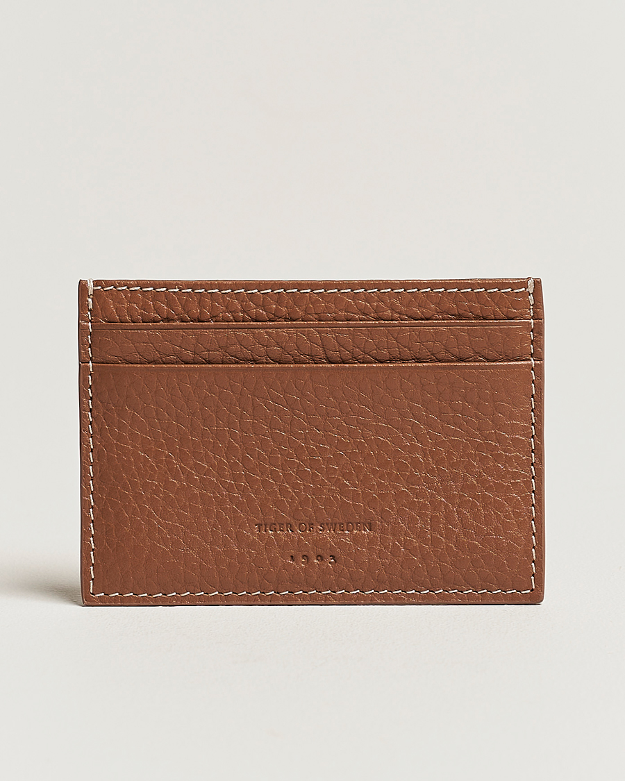 Herr | Tiger of Sweden Wharf Card Holder Caramel Cafe | Tiger of Sweden | Wharf Card Holder Caramel Cafe