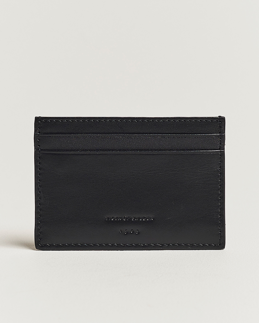 Herr | Tiger of Sweden Wharf Card Holder Black | Tiger of Sweden | Wharf Card Holder Black