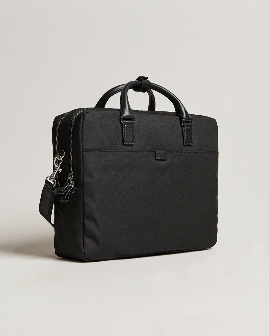 Tiger of Sweden Bays Recycled Polyester Computer Bag Black