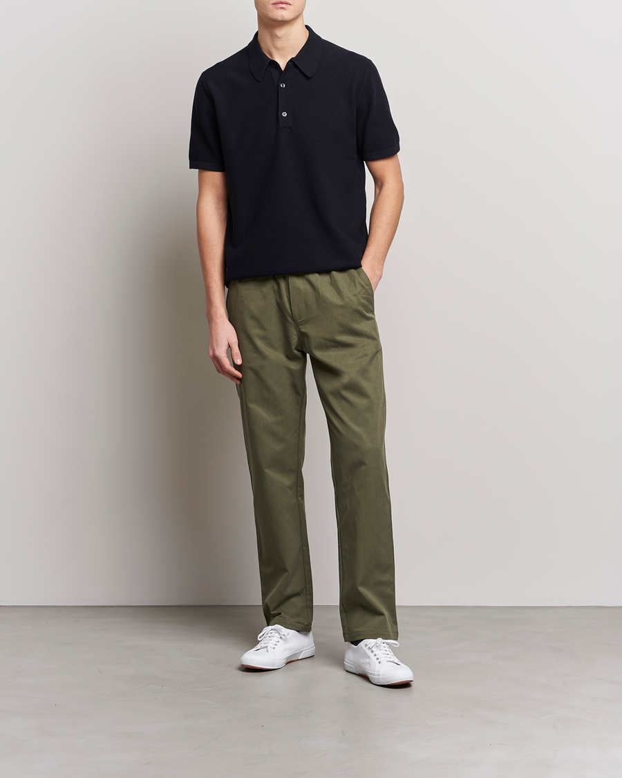 Herr | Tröjor | Tiger of Sweden | Jenkim Knitted Pique Dark Ink