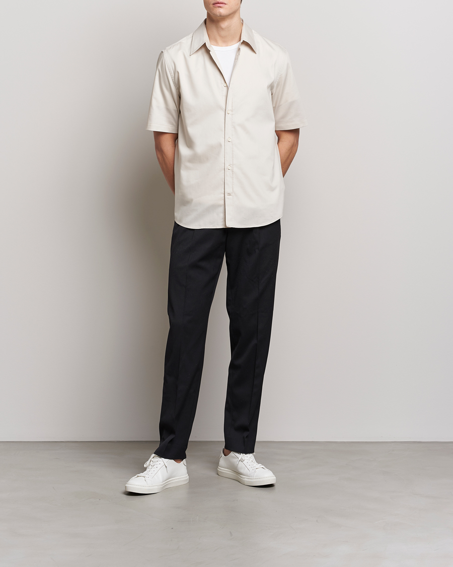 Herr | Skjortor | Tiger of Sweden | Enree Lyocell Shirt Light Ivory