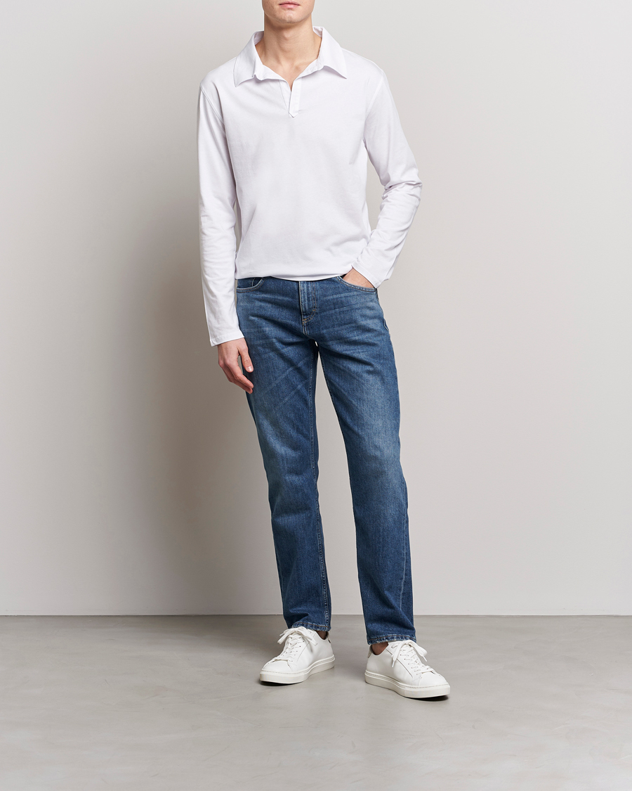 Herr | T-Shirts | Tiger of Sweden | Truane Organic Cotton T-Shirt Pure White