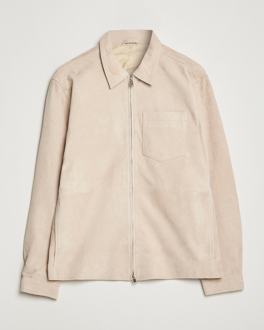 Herr | Jackor | Tiger of Sweden | Lawson Suede Jacket Light Iory