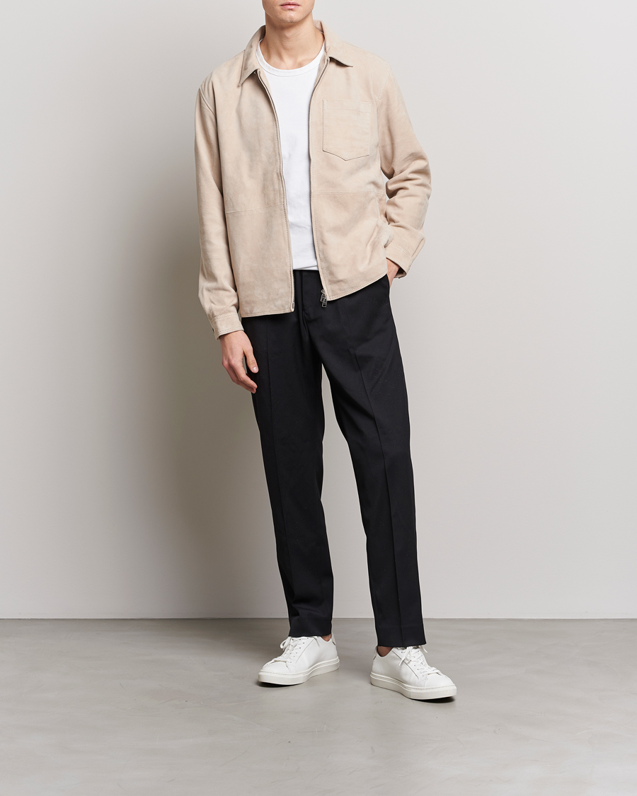 Herr | Jackor | Tiger of Sweden | Lawson Suede Jacket Light Iory