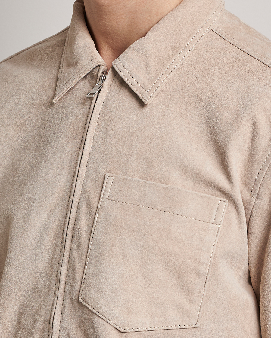 Herr | Jackor | Tiger of Sweden | Lawson Suede Jacket Light Iory
