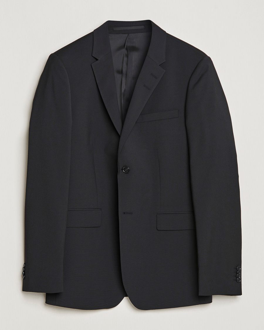 Herr | Kavajer | Tiger of Sweden | Jerretts Wool Travel Suit Blazer Black