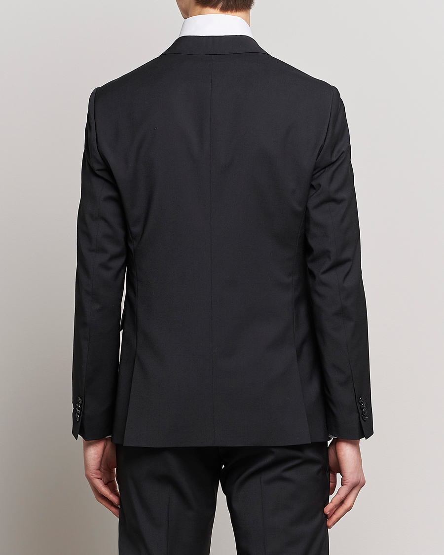 Herr | Kavajer | Tiger of Sweden | Jerretts Wool Travel Suit Blazer Black