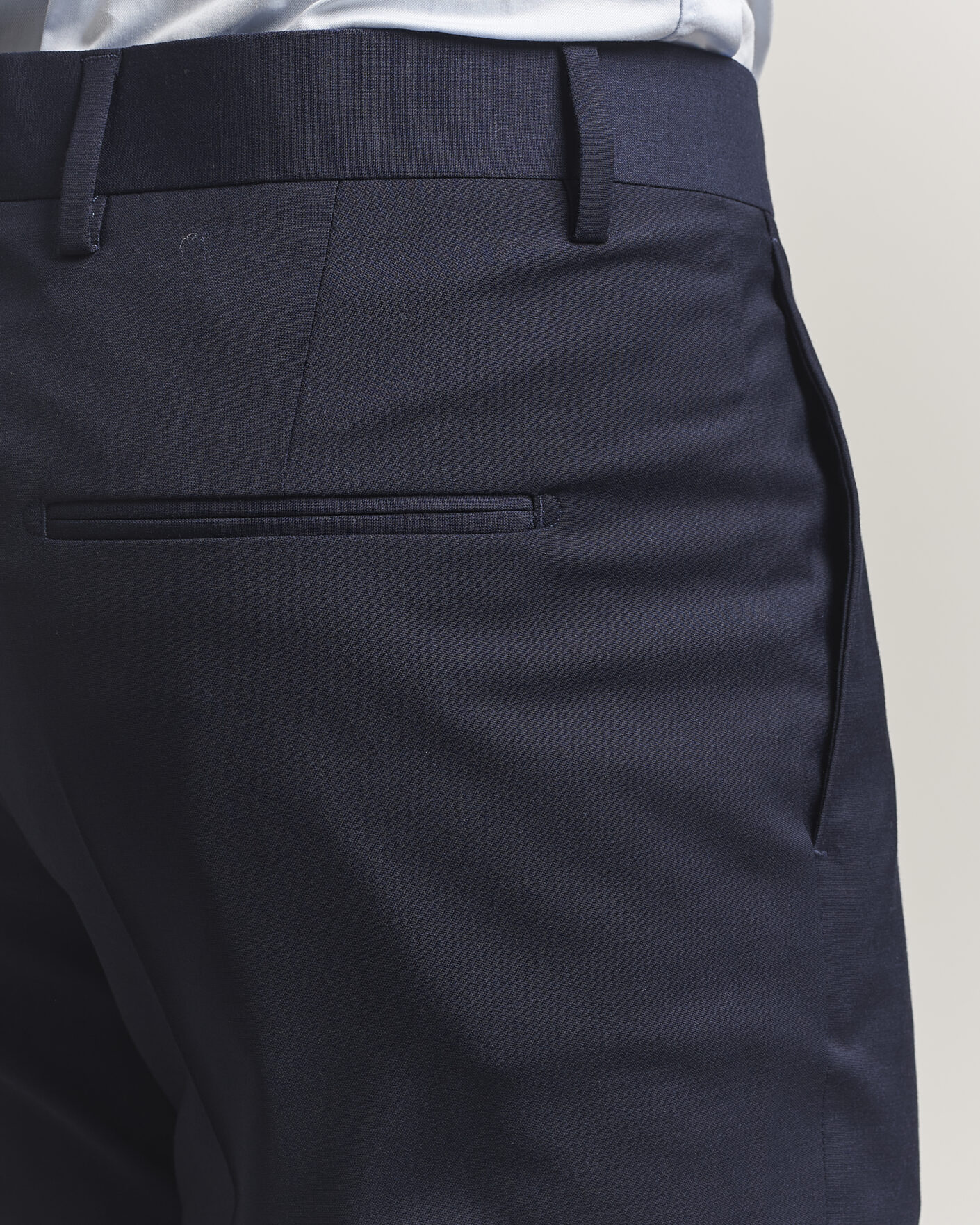 Herr | Byxor | Tiger of Sweden | Tenuta Wool Travel Suit Trousers Royal Blue