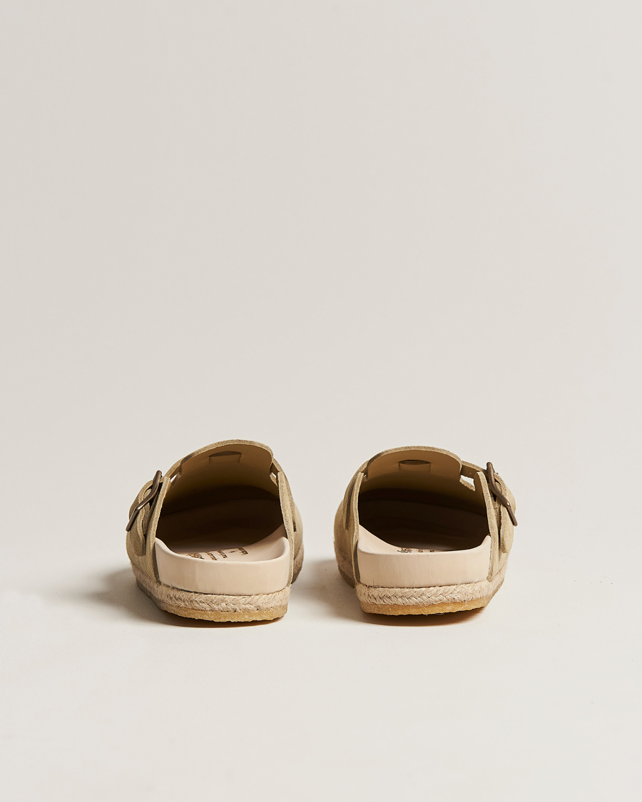 Herr | Yuketen Sal 1 Crepe Sole Sandals Desert Suede | Yuketen | Sal 1 Crepe Sole Sandals Desert Suede
