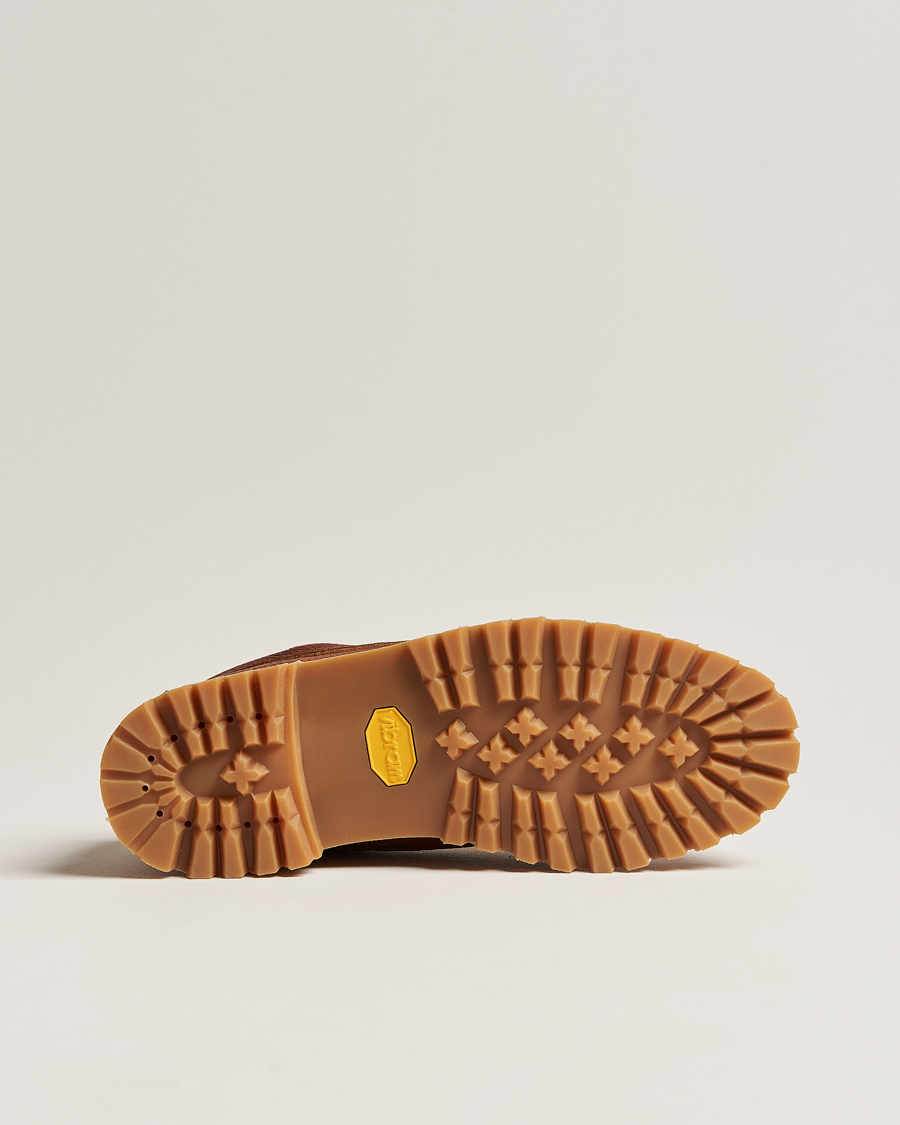 Herr | Yuketen Handsewn Angler Moc Dark Brown Grain Calf | Yuketen | Handsewn Angler Moc Dark Brown Grain Calf
