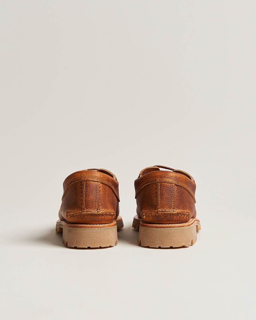 Herr | Yuketen Handsewn Angler Moc Dark Brown Grain Calf | Yuketen | Handsewn Angler Moc Dark Brown Grain Calf