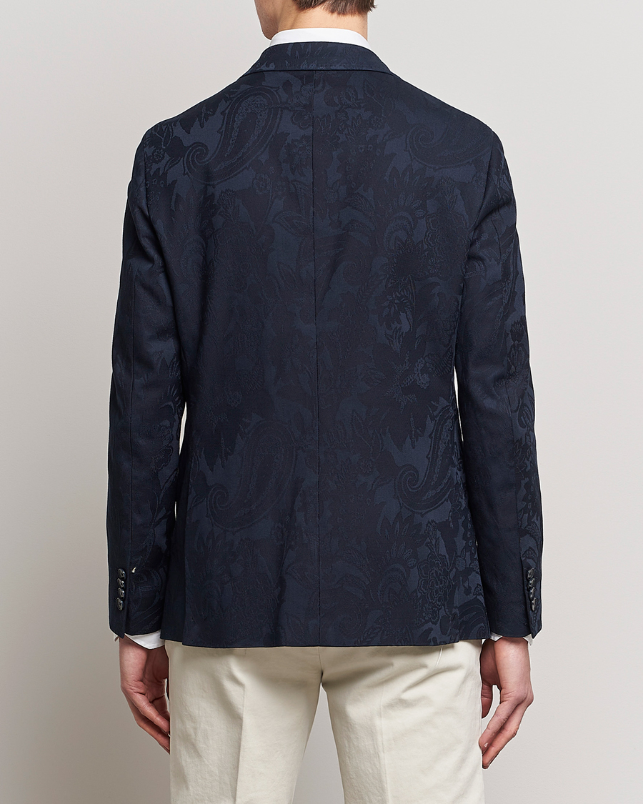 Herr | Kavajer | Etro | Jacquard Blazer Navy