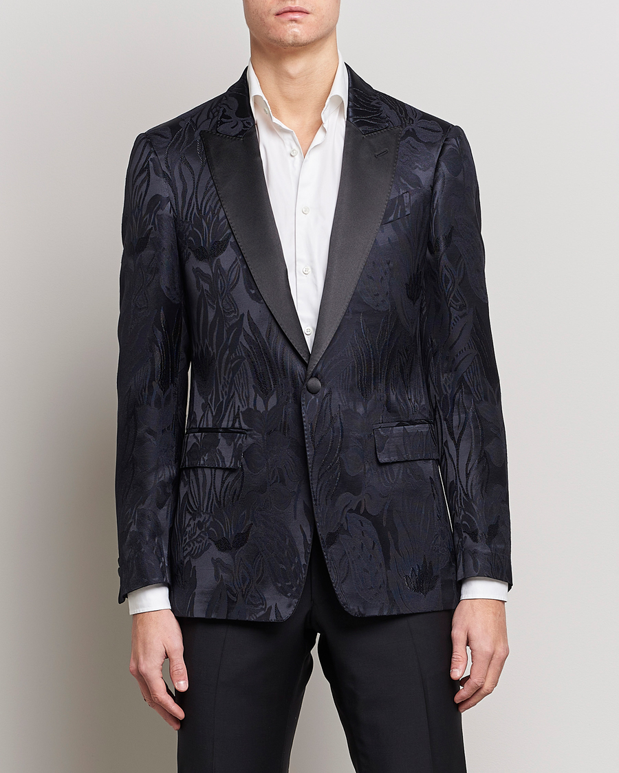Herr | Kavajer | Etro | Fuji Evening Jacket Navy