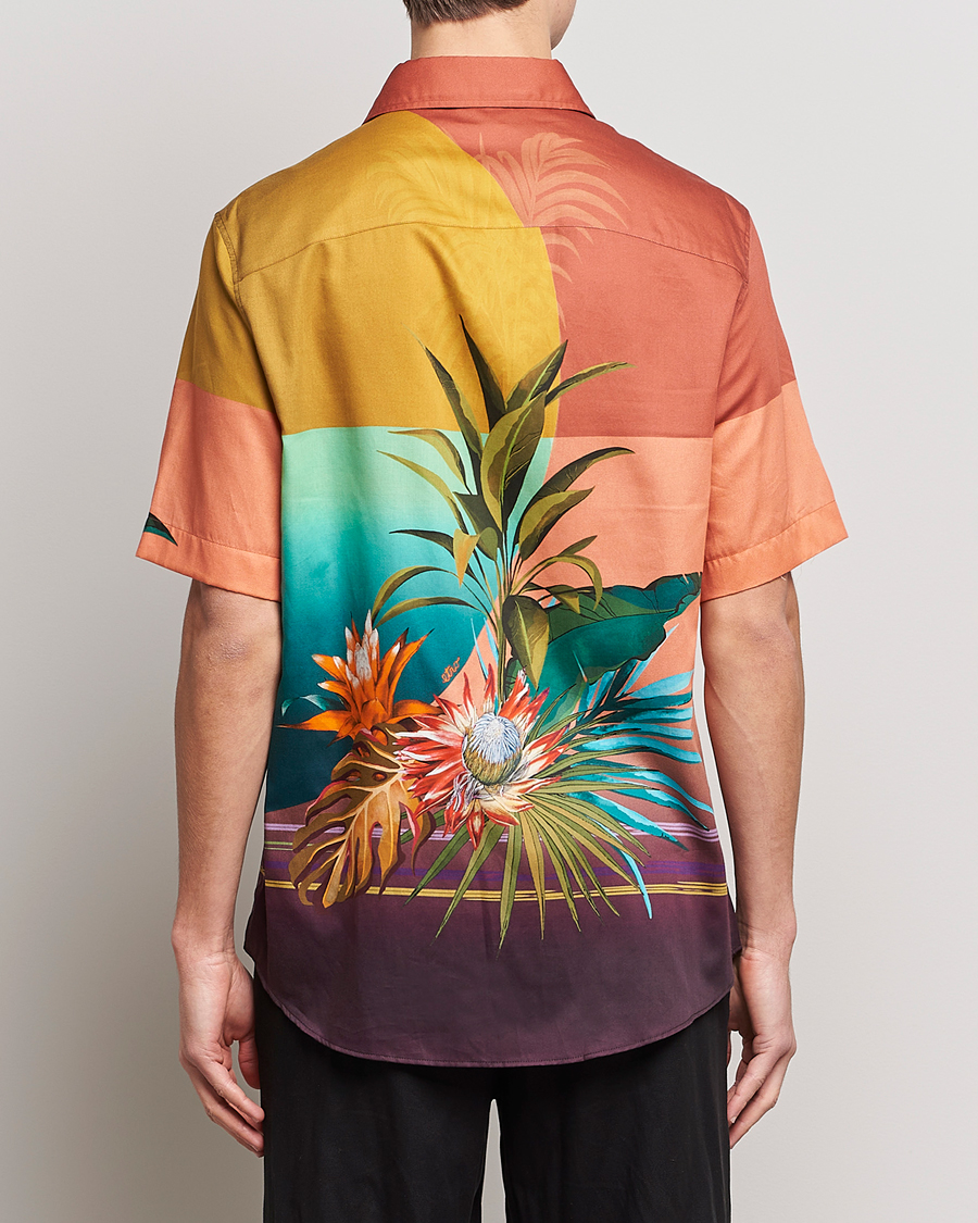 Herr | Skjortor | Etro | Printed Camp Collar Shirt Multicolor